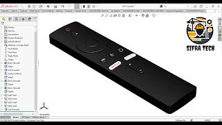 Xiaomi TV Remote | Product Design | #solidworks