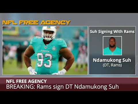 Видео: Ndamukong Suh только что подписал один из самых крупных контрактов в истории НФЛ И это все еще сделка!