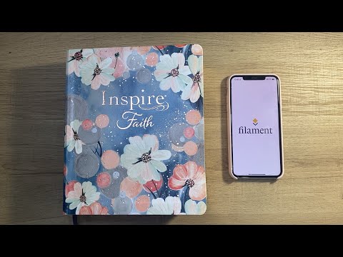 How to Use the Filament App | Inspire Faith Leatherlike