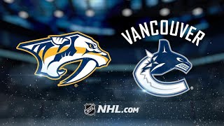 Нэшвилл Предаторз - Ванкувер Кэнакс | 01.05.2024 | Первый раунд | НХЛ плейофф 2024