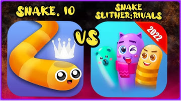 Snake. Io Vs Snake Slither: Rivals io Game Comparison!