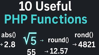 “Master PHP Math Functions in Minutes | Practical Examples for Beginners”