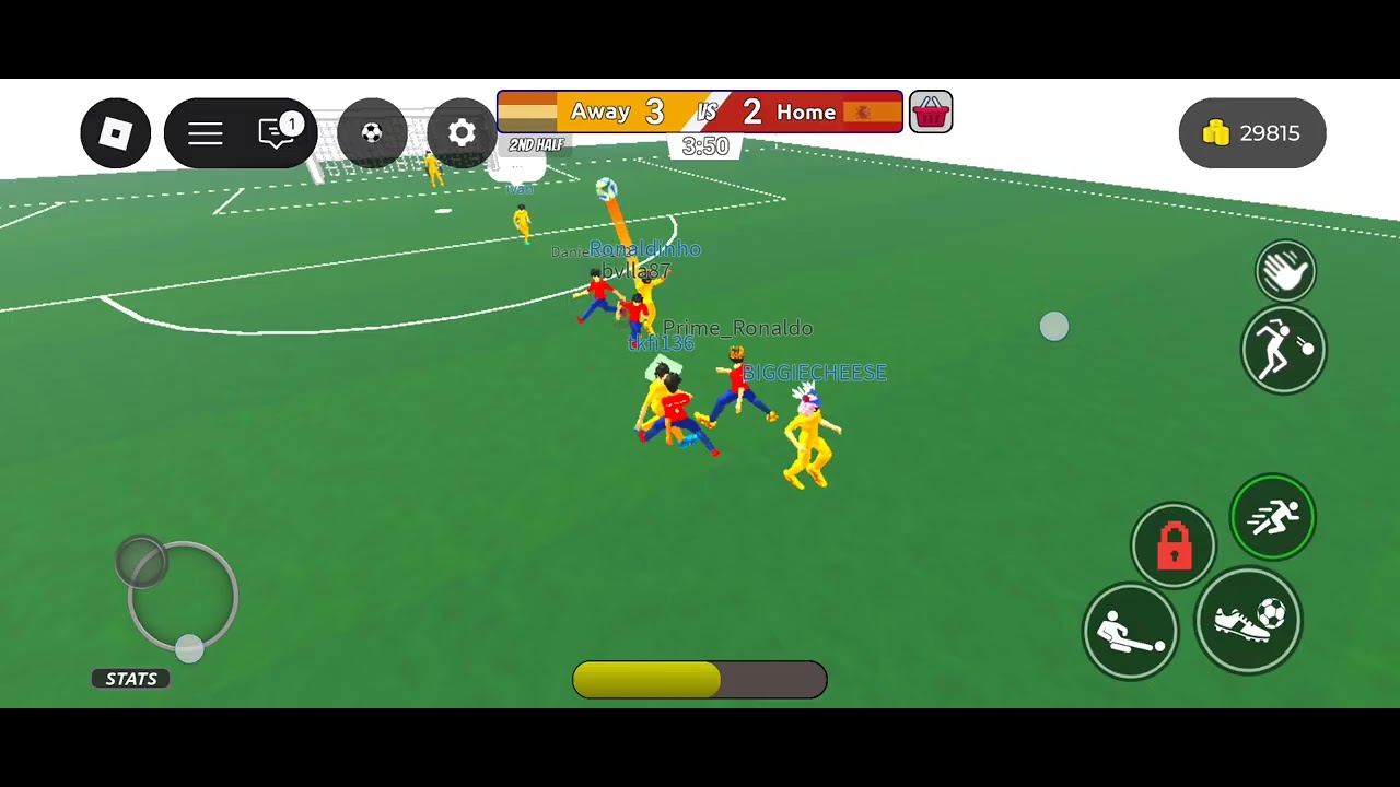 Realistic Street Soccer | Netherlands vs Spain Roblox Match