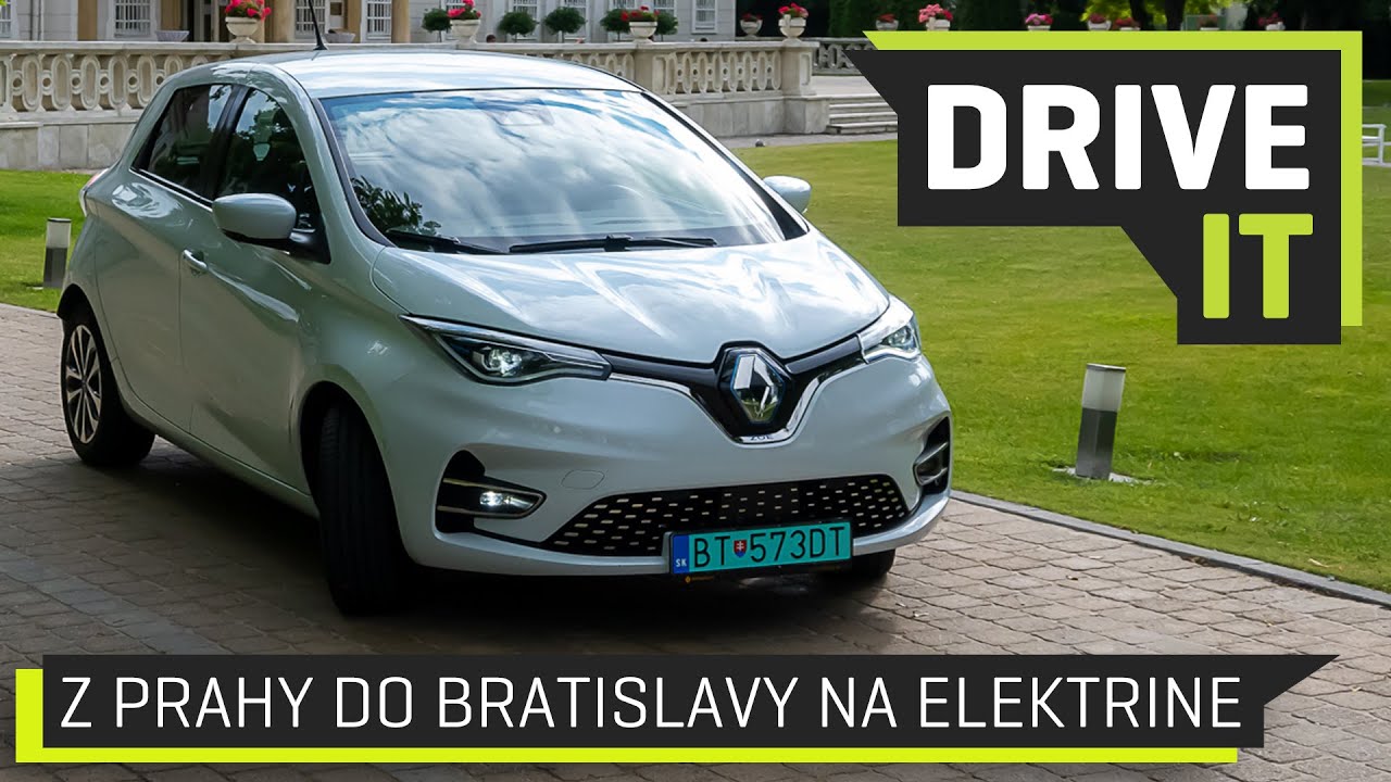 Renault ZOE čisto elektrická cesta Bratislava - Praha a späť
