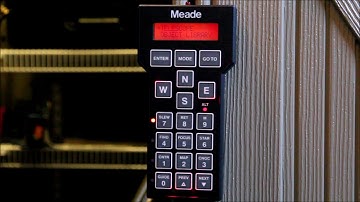 Meade LX200 Classic Handset Booting Up