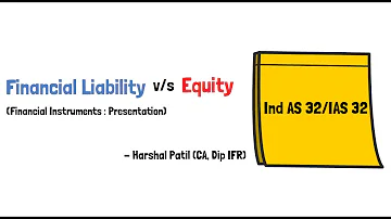 Financial Liability vs Equity Instrument