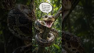 Snakes Never Blink? Mind-Blowing Fact! #shorts #8k #adventure #automobile