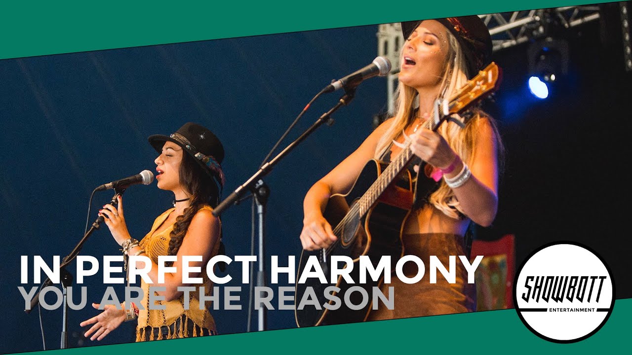 You Are The Reason | In Perfect Harmony | Memorable Female Acoustic Covers Duo for hire at UK events