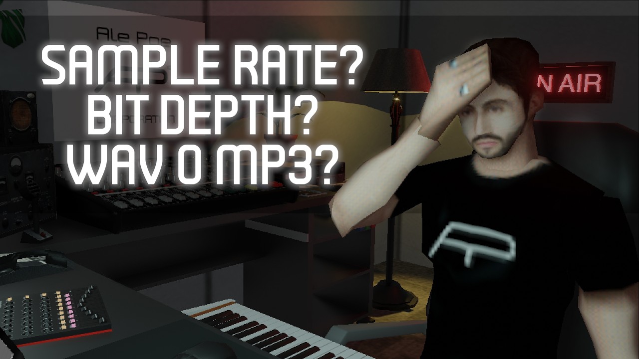 EXPORTACION, FORMATOS DE AUDIO, SAMPLE RATE & BIT DEPTH - YouTube