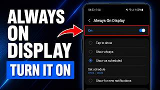 How To Turn Always On Display On Or Off On Android