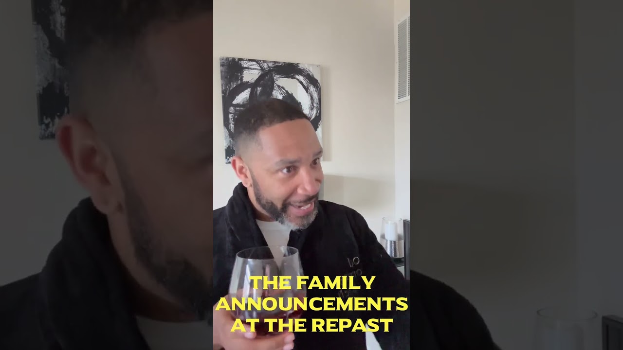 The Family Announcements At the Repast with Lonnie Bee