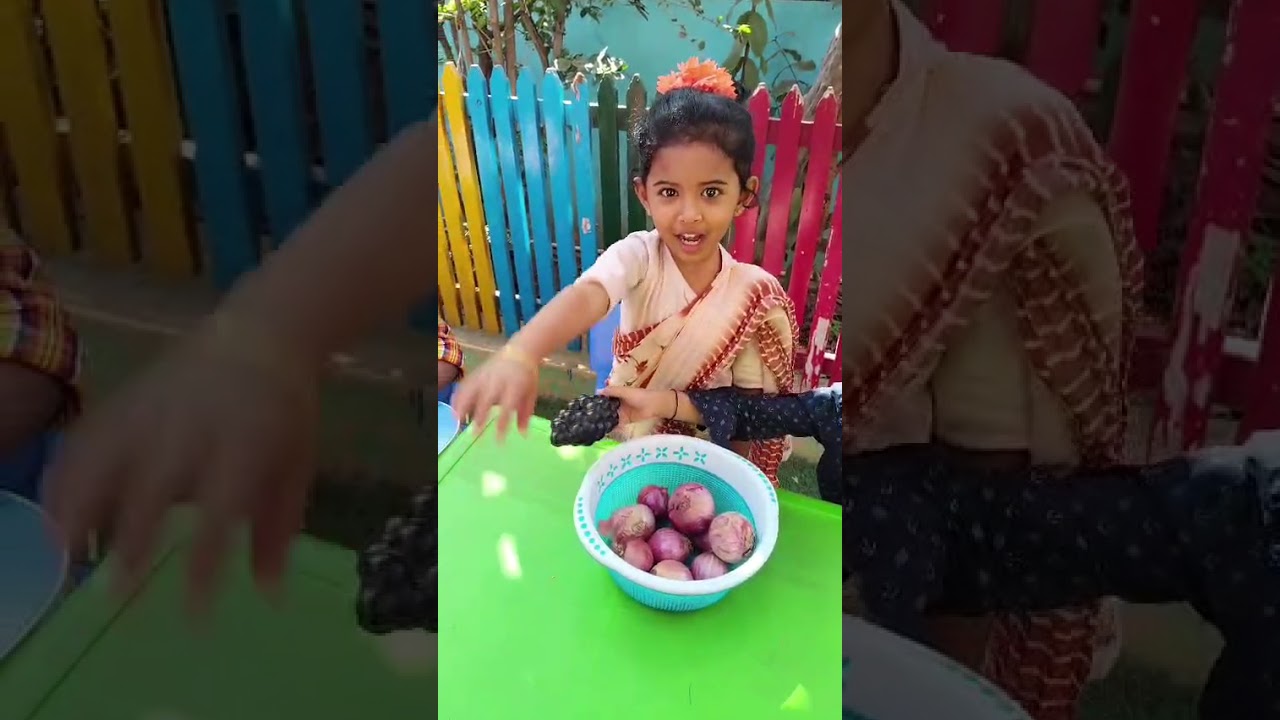 A wonderful market activity that gave children real-life exposure to buying and selling