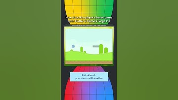 Code along with Brett and build a fun, physics-based casual game with Flutter & Flame 💙🔥
