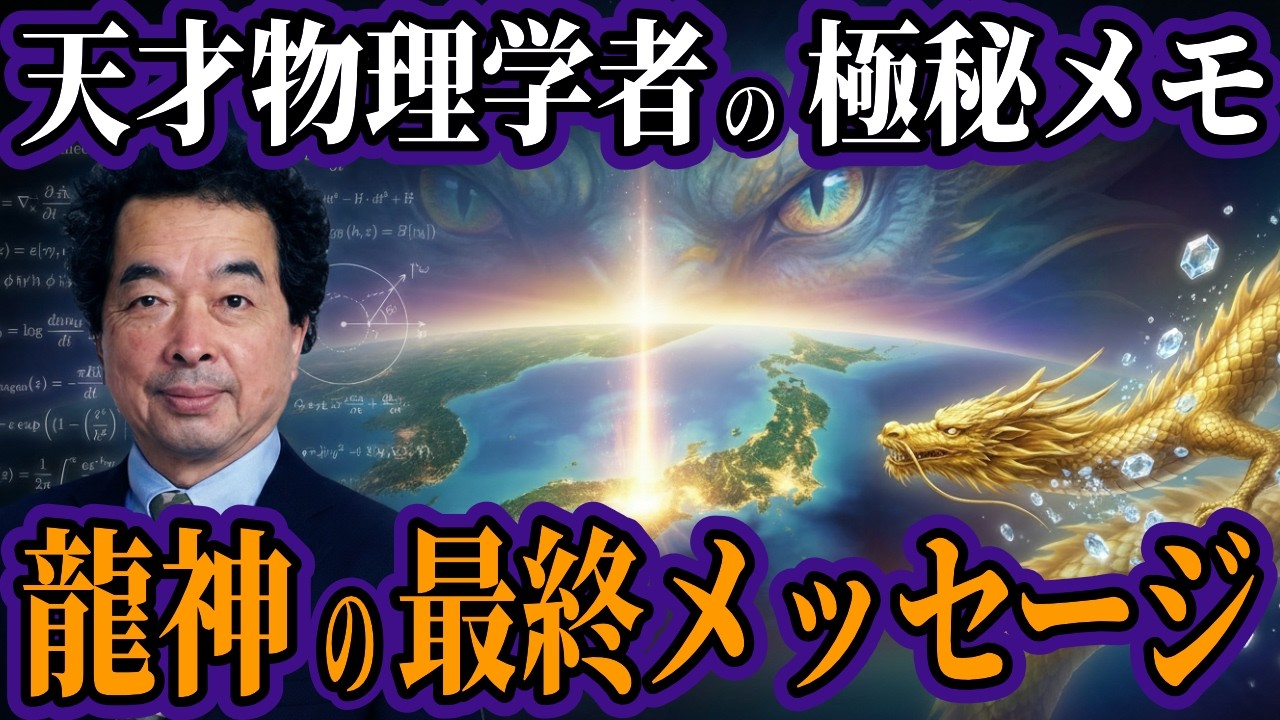 【緊急】2026年ついに空海の封印が解ける！保江邦夫が目撃した龍神の正体と日本人が目覚める“水の記憶”【都市伝説 オカルト スピリチュアル 予言】
