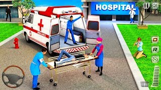 Policeman Ambulance Driver Simulator #2 - Emergency Rescue Truck - Android Gameplay screenshot 3