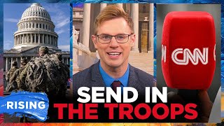 CNN HATES Donald Trump’s Plan To SEND In The Troops, END DC Crime Wave! Robby Soave | RISING
