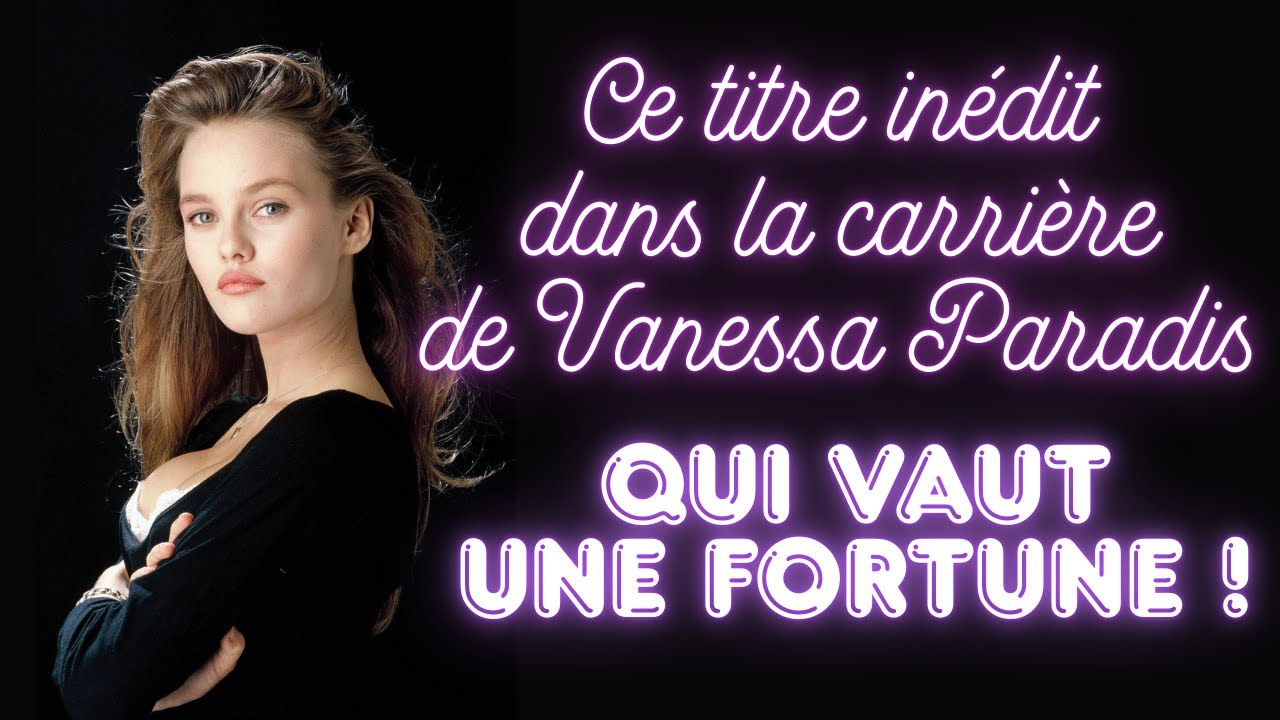 💖 VANESSA PARADIS 💖 Cet objet de collection est un vrai Graal !! 💿🤑