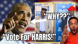 Obama Scolds Young Black Men for Not Supporting Harris