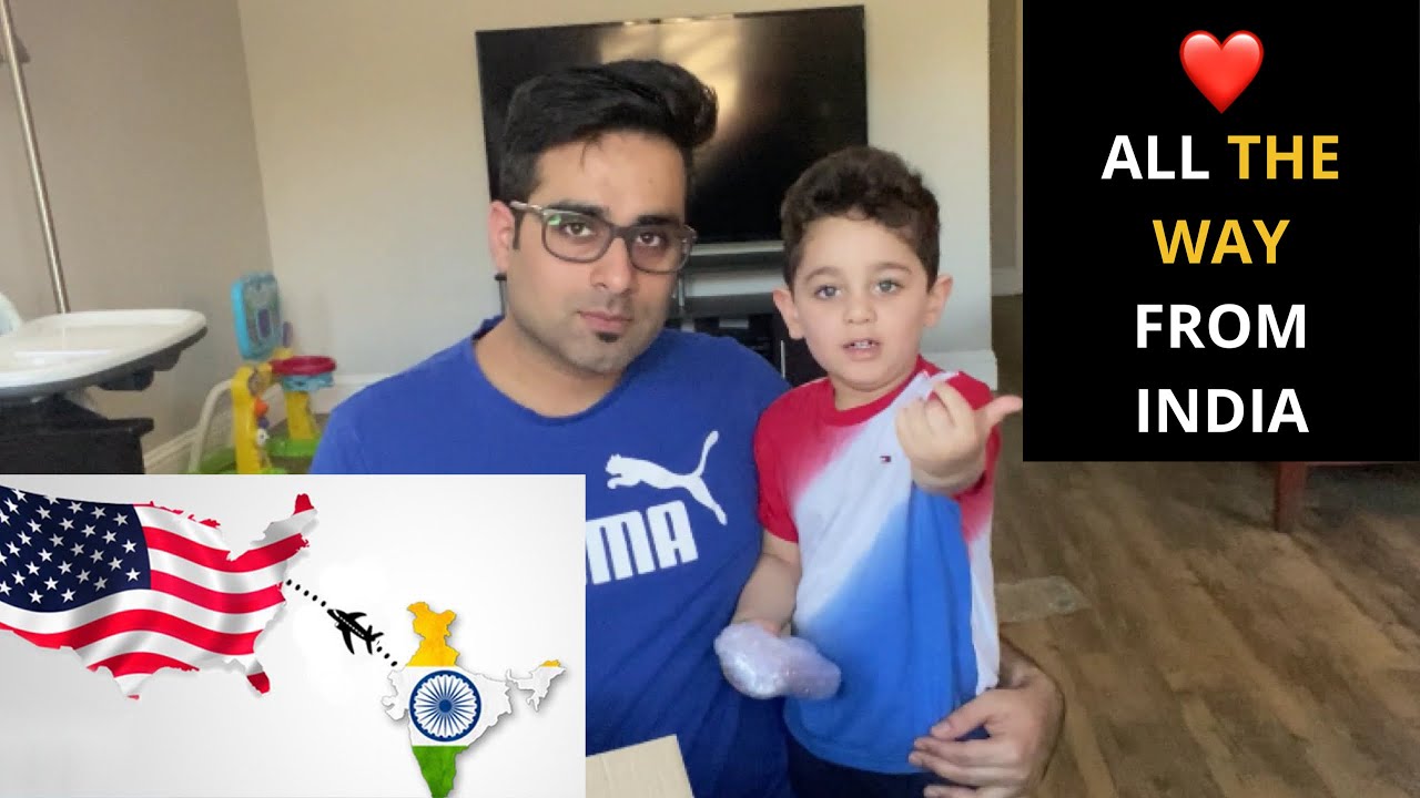 SPECIAL GIFT FROM INDIA INDIA TO USA theupbeatfamily subscribenow YouTube