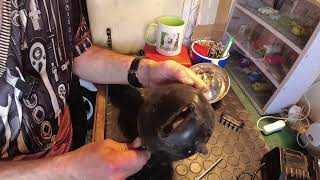 Headlight Refurb Cimatti Mini Chic Italian Moped ( Part 9 )