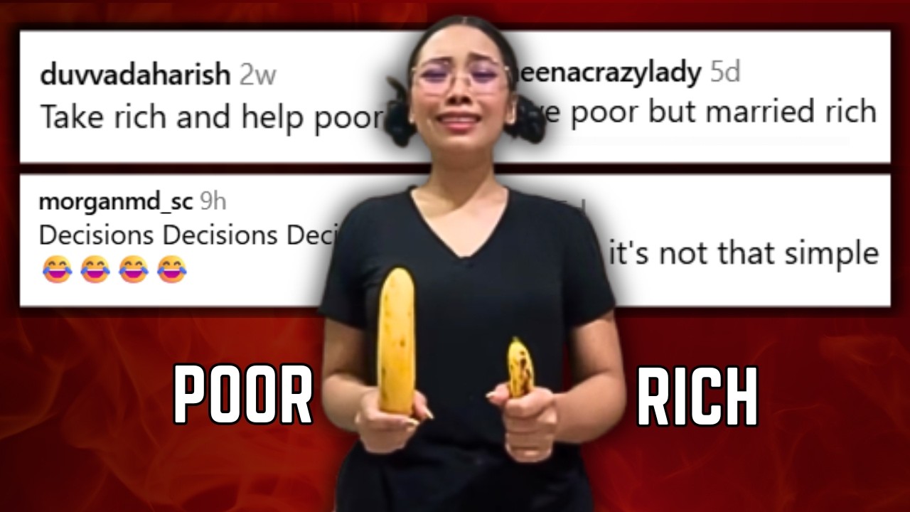 She Can’t Decide… RICH or POOR?! | Chat Music