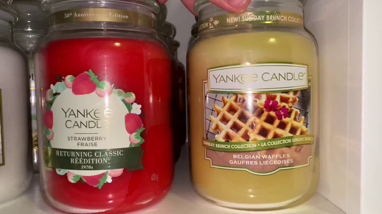 My yankee candle collection 2020 YouTube