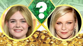 WHO’S RICHER? - Elle Fanning or Kirsten Dunst? - Net Worth Revealed! (2017)
