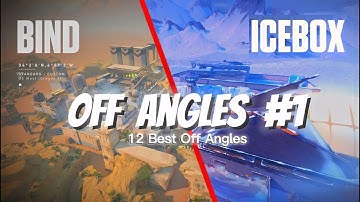 Top 12 OFF ANGLES on Bind And Icebox For 2025 || Valorant