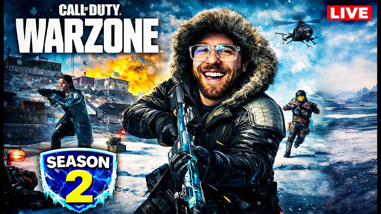WARZONE SEASON 2 LIVE 🔥 New META Weapons + Rebirth Winter Chaos!