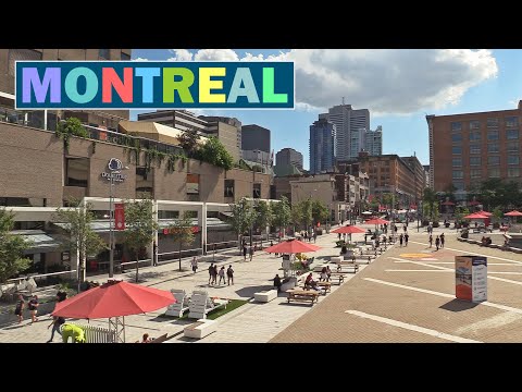 Video: Quartier des Spectacles (Distrikti argëtues i Montrealit)