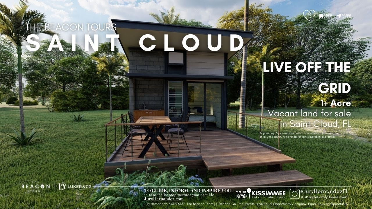 Live Off Grid Tiny Home Land For Sale YouTube