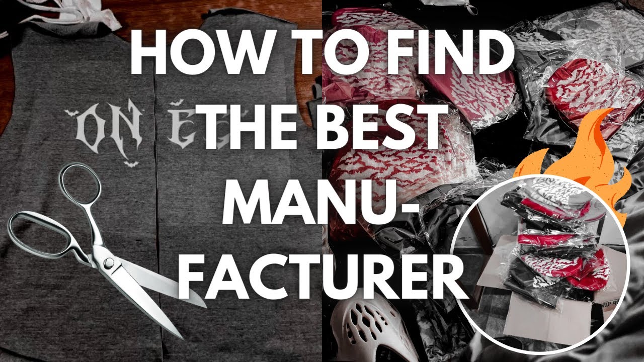How To Find The PERFECT MANUFACTURER For Your CLOTHING BRAND 