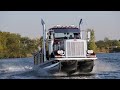 Time to go boating, Peterbilt style
