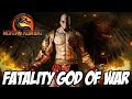 Mortal Kombat 9 - Kratos e todos os Fatalities de God Of War