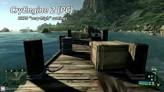CryEngine 2 vs CryEngine 3 [4K]