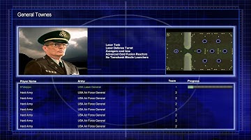 USA Laser vs USA Air Force C&C Generals Zero Hour 1 vs 7 Hard armies  Gameplay ( Last Stand )