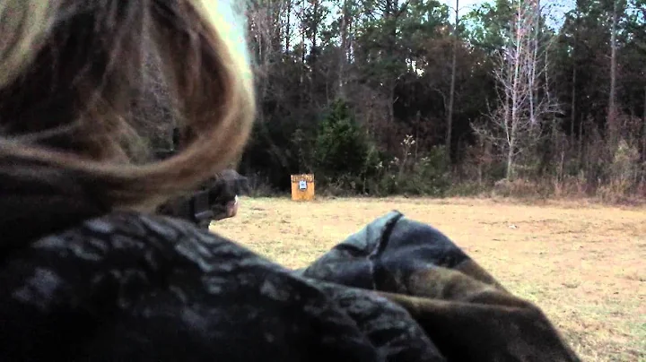 Jill Alt and Walt Hines shooting it up in Ga.