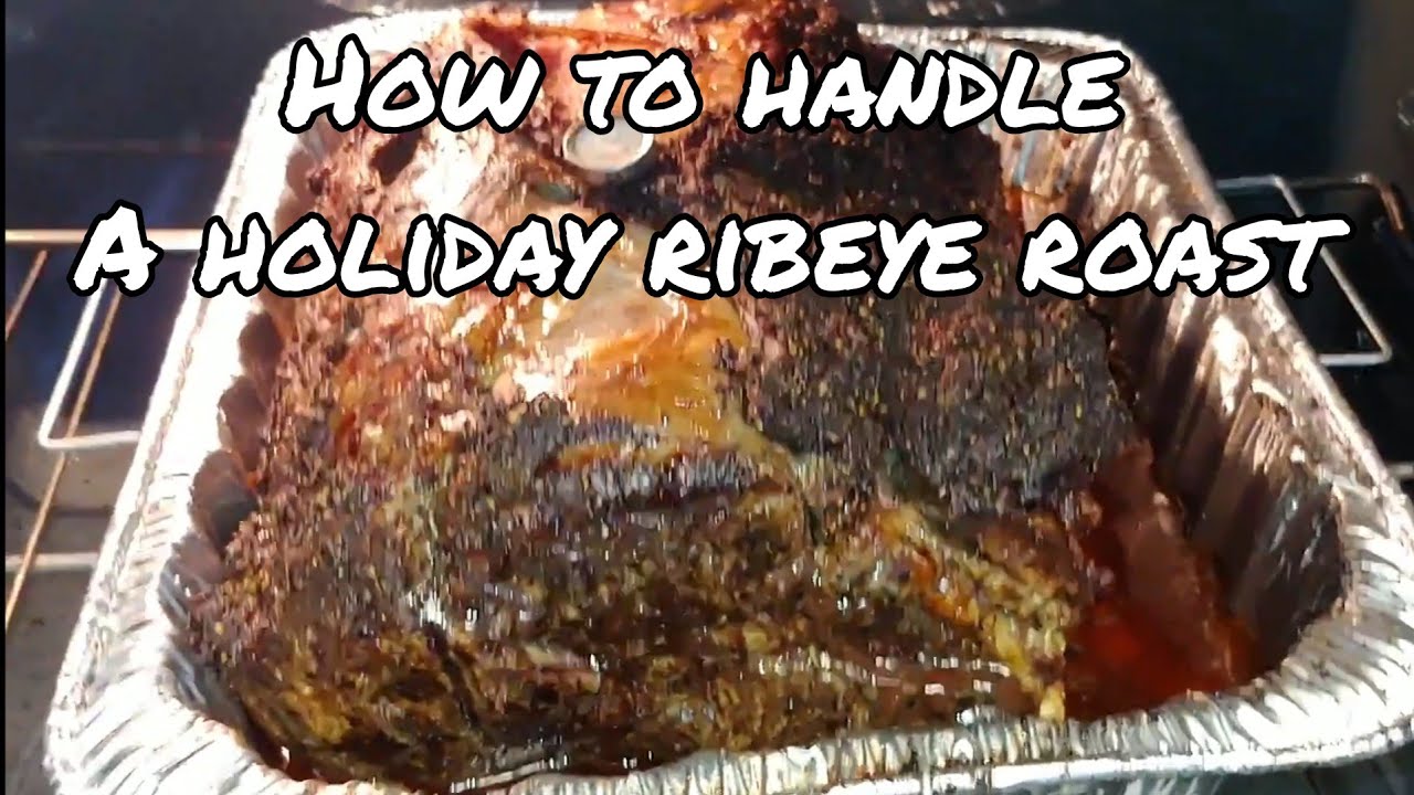 How to cook a Holiday Standing Ribeye Roast YouTube