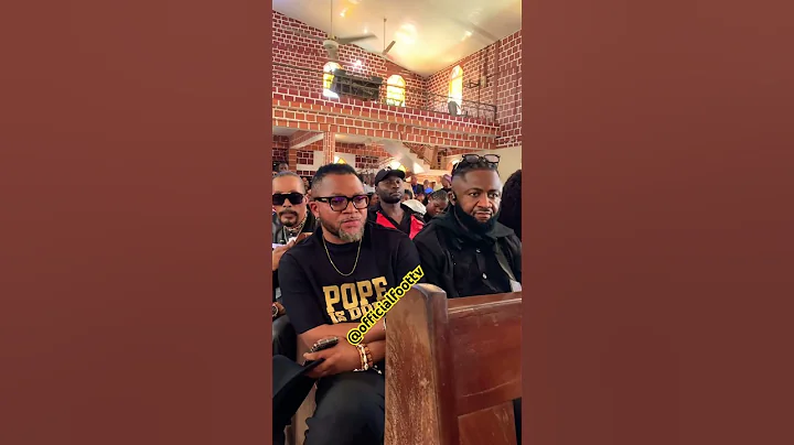 NOLLYWOOD FINEST AT JNR POPE’S FUNERAL.