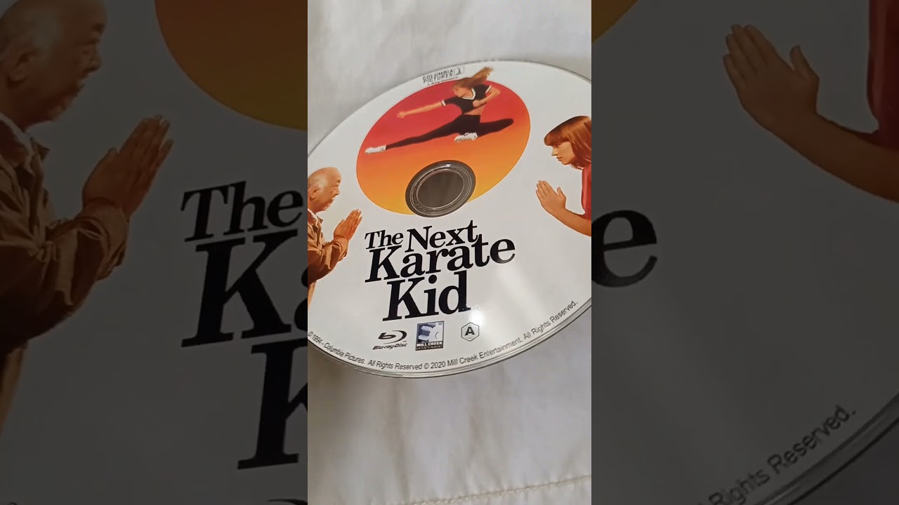 Custom Made Blu-Ray - The Next Karate Kid Retail Quality Physical Media Blu-ray Disc