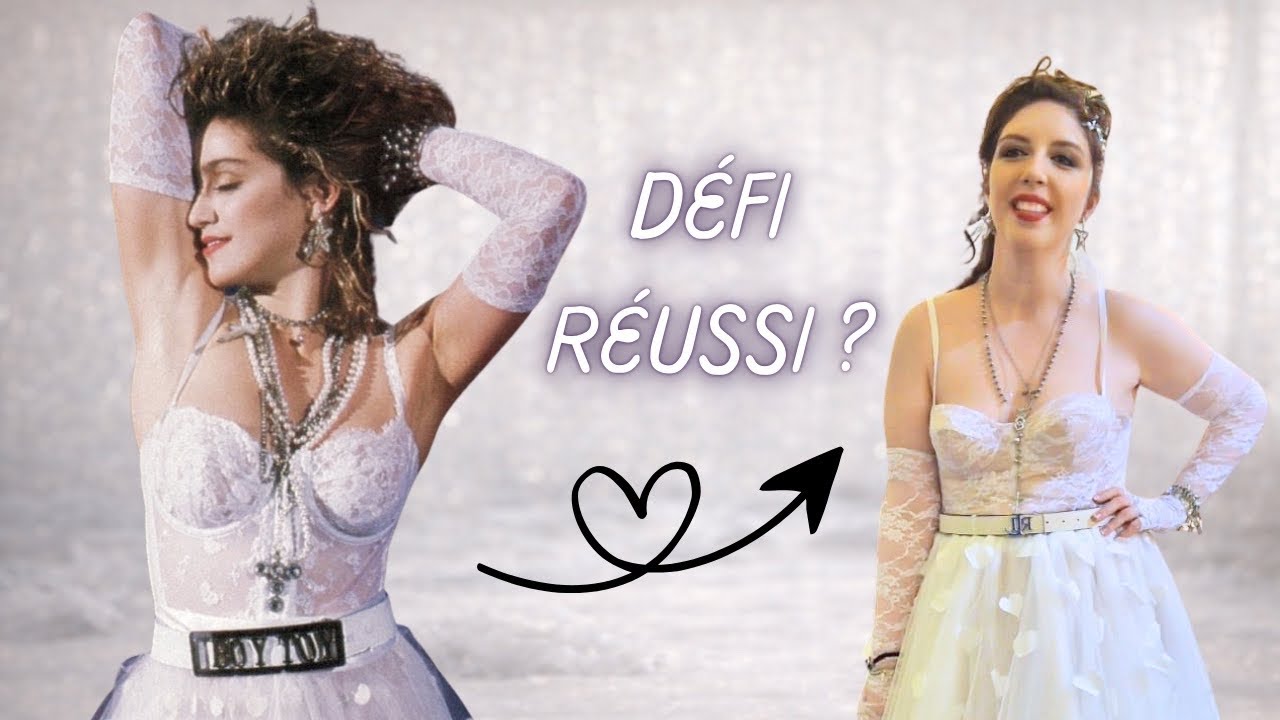 Coudre une robe de mariée inspirée Madonna ✨ Bilan couture 2025
