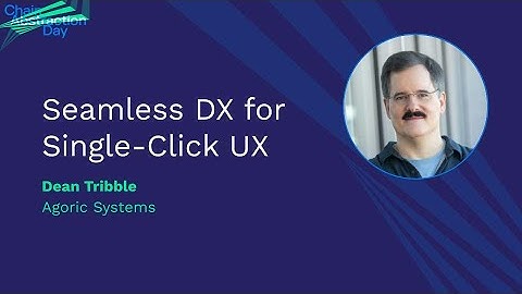 Seamless DX for Single Click UX