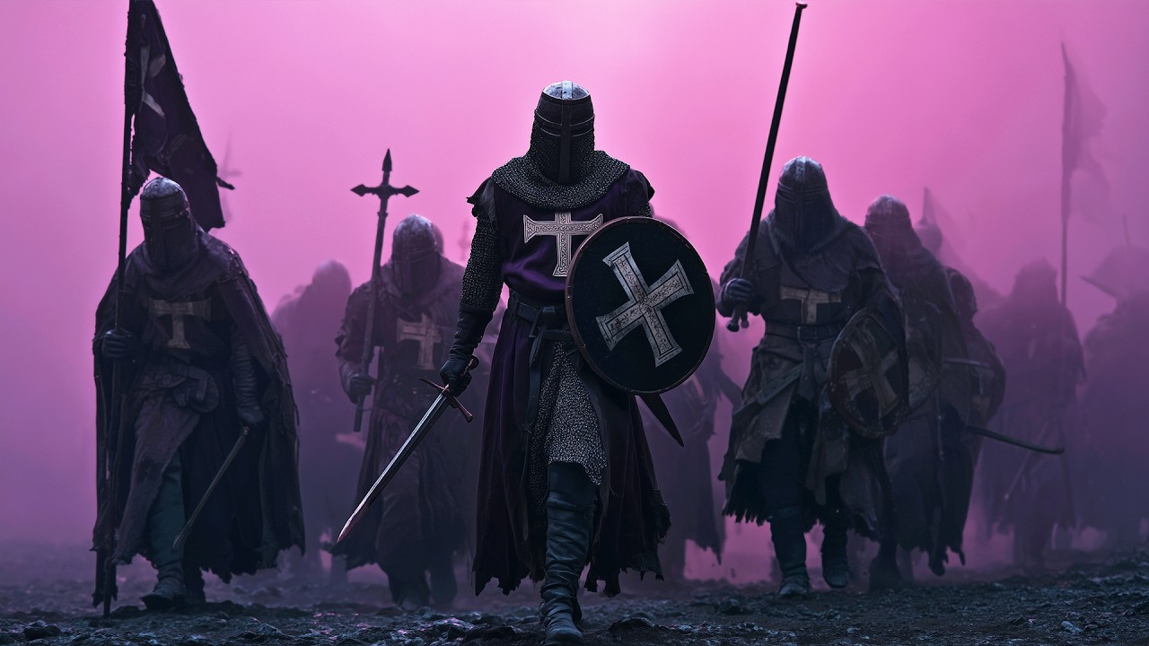 Крестоносные песнопения тамплиеров – эпическая григорианская хоровая музыка ⚔️🔥