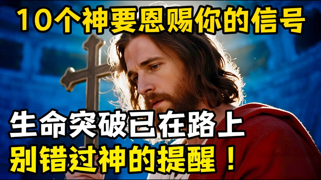 10个神圣信号，神将要大大的恩赐你，不要错过神的提醒！