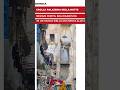 Boato nella notte a Napoli, in un vicolo della Duchesca, una palazzina disabitata è crollata.