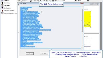 Statgraphics XML Scripts