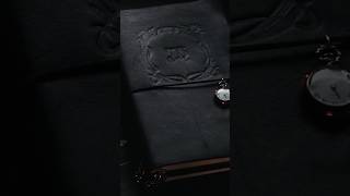 I made myself a Louise Carmen inspired journal #travelersnotebook #diy #leather #monogram