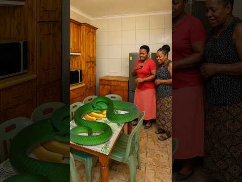 Deadly Mamba In Her Kitchen