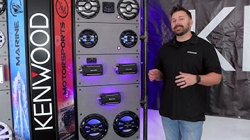 KENWOOD eXcelon Motorsports amplifiers