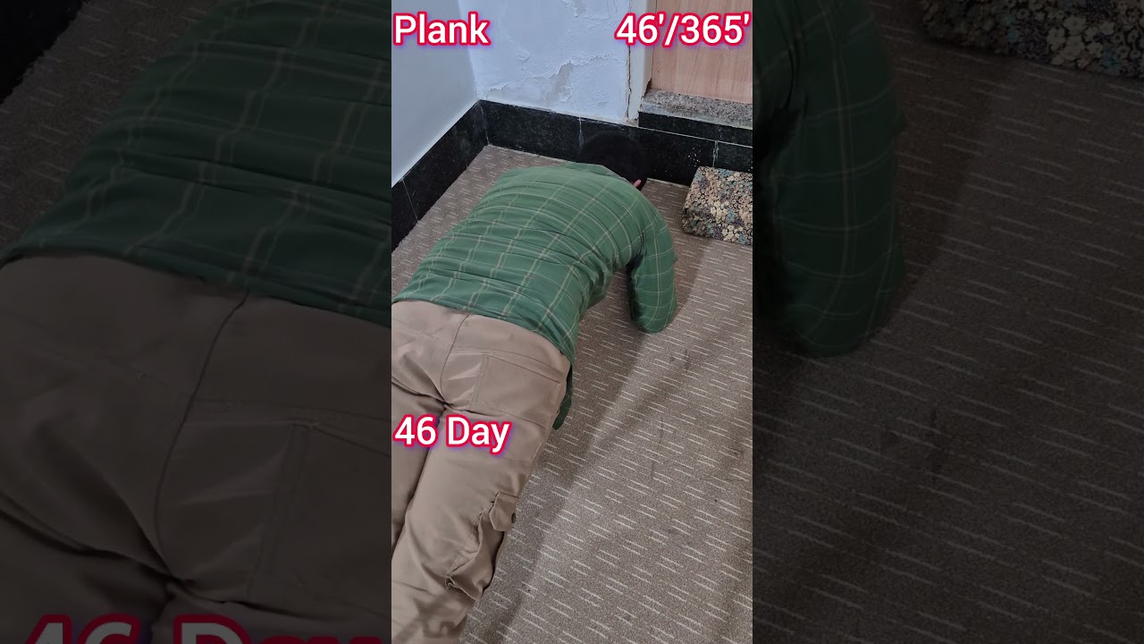Day 46 of the plank challenge 